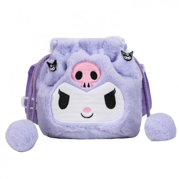 М'яка плюшева Сумочка Куромі дитяча сумка Kuromi Hello Kitty Sanrio