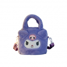 Куроми сумка мягкая Kuromi игрушечная сумка плюшевая сумка Sanrio детская сумка через плечо
