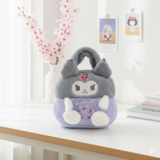 Куроми сумка мягкая Kuromi игрушечная сумочка плюшевая детская рюкзак