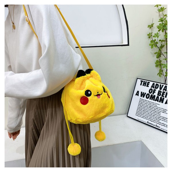 Дитяча плюшева сумка Пікачу м'яка сумка Покемон Pokemon іграшкова