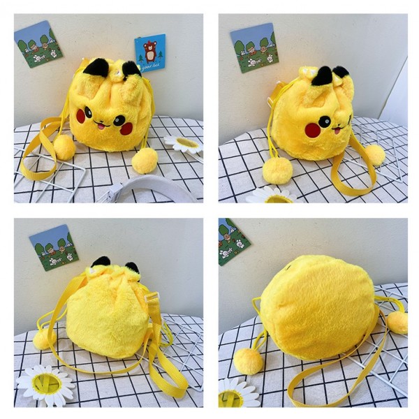 Дитяча плюшева сумка Пікачу м'яка сумка Покемон Pokemon іграшкова