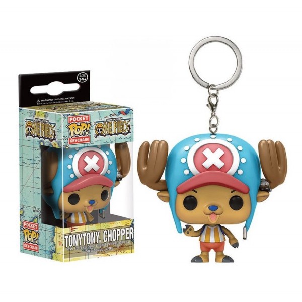 Брелок Ван Піс Тоні Тоні Чоппер Pop Tony Tony Chopper One Piece фігурка іграшка для ключів, рюкзака, сумки 4 см