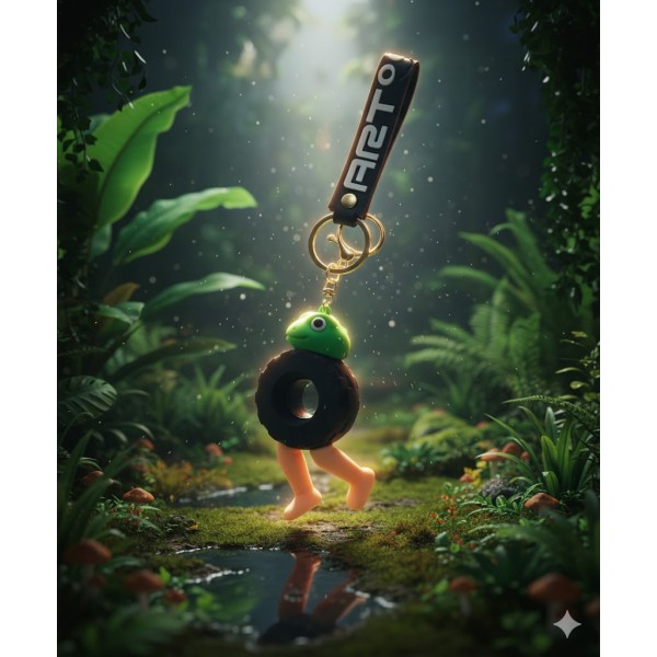 Брелок Бонека амбалабу Італійські брейнрот меми Boneca Ambulabu фігурка іграшка для ключів, рюкзака, сумки 6 см