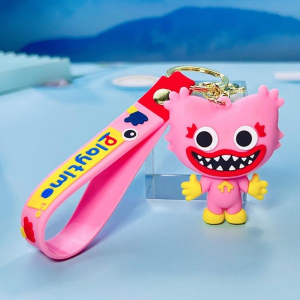 Брелок Хаггі Ваггі Huggy Wuggy фігурка іграшка для ключів, рюкзака, сумки 5,8 см