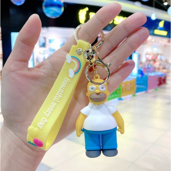 Брелок Гомер Сімпсон Homer Simpson фігурка іграшка для ключів, рюкзака, сумки 6.5см
