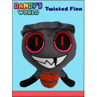 М'яка іграшка Твістед Фін Twisted Finn У Світі Денді Roblox Dandy's World дитяча плюш 15 см