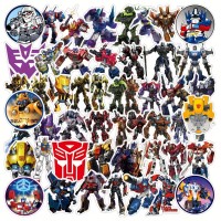 Стікери Трансформери Transformers стікерпак наклейки набір наклейок 49 шт