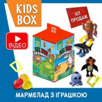 Кідс бокс Італійський брейнрот Italian Brainrot Бомбардиро Крокодило, Тунг Тунг Тунг Сахур, Тралалео Тралала та ін. іграшка з мармеладом у коробочці, 1 шт