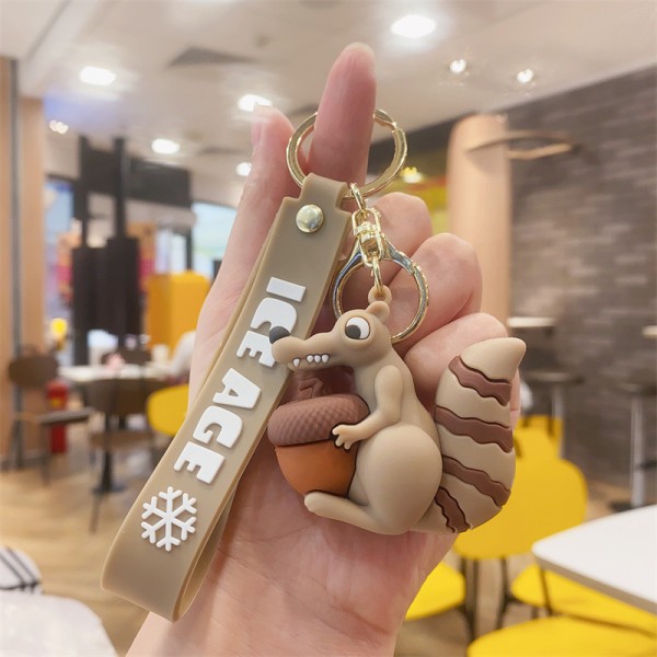 Брелок Льодовиковий період Ice Age Скрат підвіска фігурка на ключі, на сумку іграшка 5,2 см