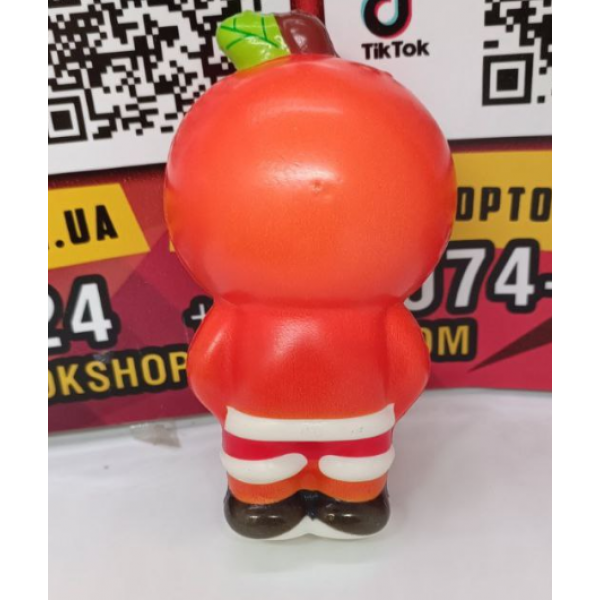 Іграшка антистрес сквіш Удін дін дін дун Апельсин Udin din din dun Italian Brainrot Італійський брейнрот іграшка для дітей 10 см