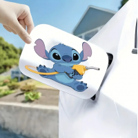 Автомобільна наклейка 3D Ліло та Стіч Lilo and Stitch 10X10см
