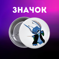 Значок Ліло і стіч Lilo &amp; Stitch на шпильці на рюкзак 44 мм 1 шт