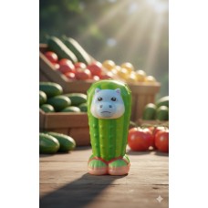 Іграшка антистрес сквіш або щось типу гіпопотама бегемот-кактус Italian Brainrot Італійський брейнрот іграшка для дітей 10 см