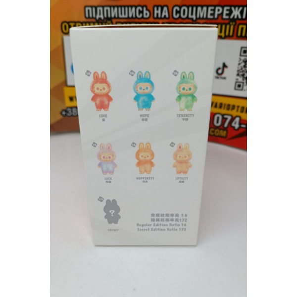 М'яка іграшка лабубу Labubu брелок сюрприз рандомний вибір big into energy аксесуар 17 см