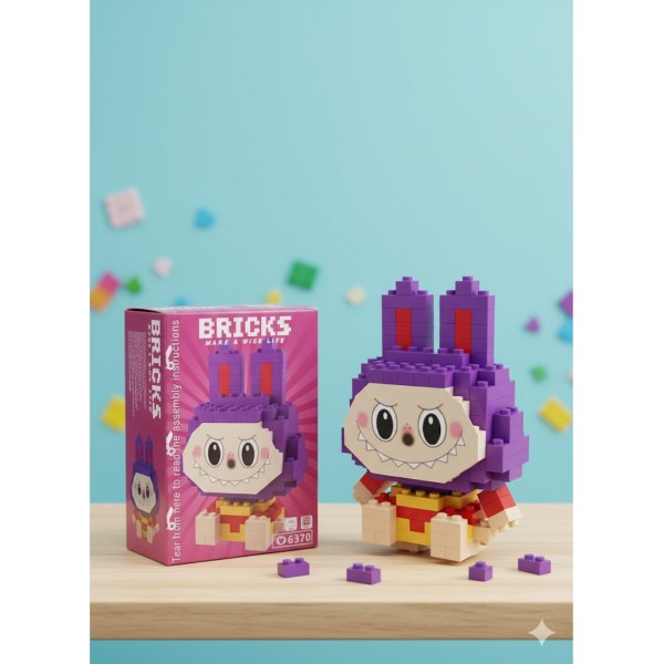 Конструктор Лабубу Labubu The Monsters монстр BRICKS дитяча іграшка 6370