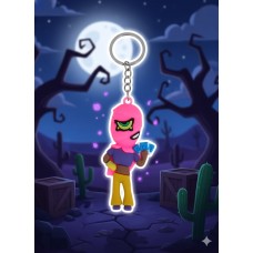 Брелок Бравл Старс Brawl Stars Тара Tara фігурка іграшка для ключів, рюкзака, сумки 5,5 см