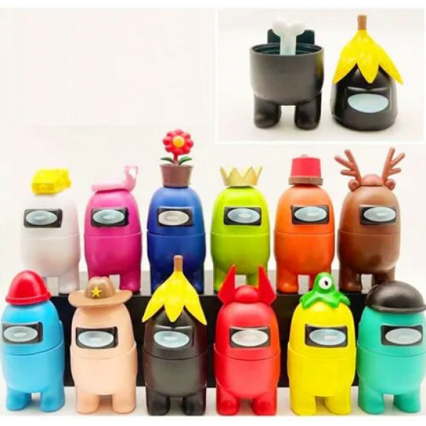 Амонг Ас Among Us Среди Нас игрушки among us набор фигурок 12 шт 8-10 см