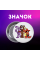 Значок П'ять ночей у Фредді ФНАФ Five Nights at Freddy's аніматроніки на шпильці на рюкзак 44 мм 1 шт