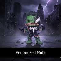 Фігурка Funko Pop Веном Веномізований Халк Marvel Venomized Hulk Марвел 10 см 366