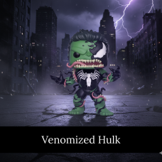 Фігурка Funko Pop Веном Веномізований Халк Marvel Venomized Hulk Марвел 10 см 366