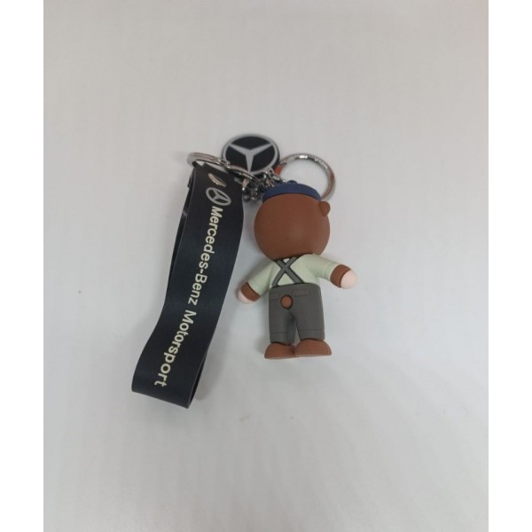 Брелок Ведмедик Mersedes Мерседес аксесуари Mercedes-Benz іграшка для ключів 6,5 см