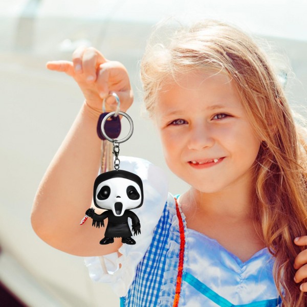 Брелок Pop Поп Scream Ghost Face Крик Примарне Обличчя фігурка 4 см