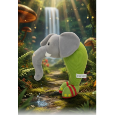 М'яка іграшка-брелок Слон Лірілі Ларіла Lirili Larila Italian Brainrot Італійський брейнрот для дітей 16 см