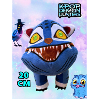 Мягкая игрушка Дерпи синий тигр Кейпоп Охотники на Демонов Derpy K-POP Demon Hunters 20 см