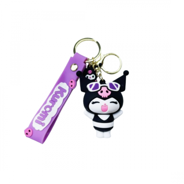Брелок Куромі kuromi дитячий брелок на рюкзак, ключі 6 см