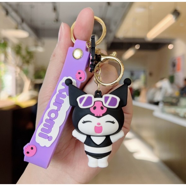 Брелок Куромі kuromi дитячий брелок на рюкзак, ключі 6 см
