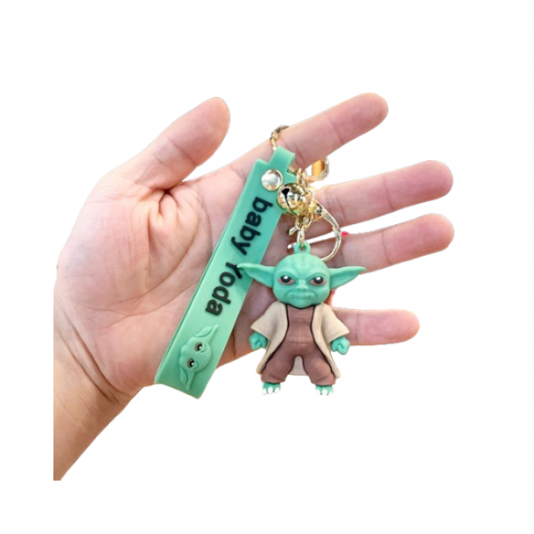 Брелок Зоряні війни Baby Yoda Star Wars Йода мандалорець на рюкзак, ключі 5 см