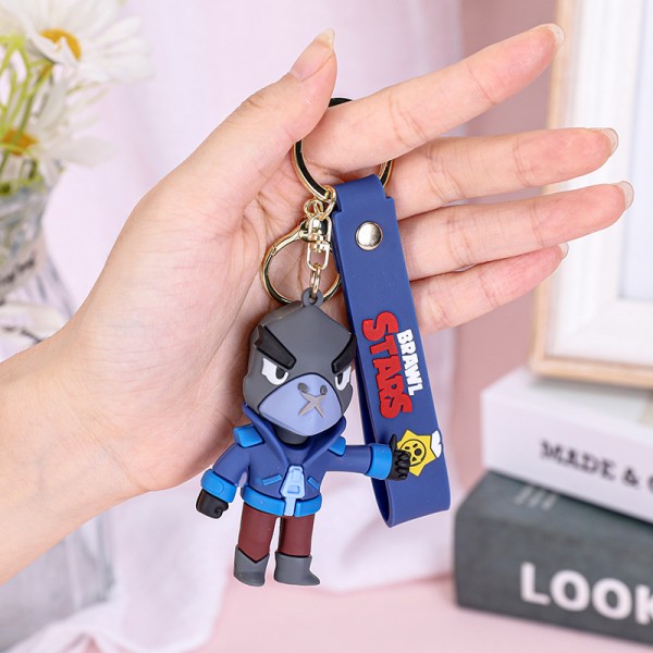 Брелок Бравл Старс Brawl Stars Crow ворон фігурка іграшка для ключів, рюкзака, сумки 8,2 см