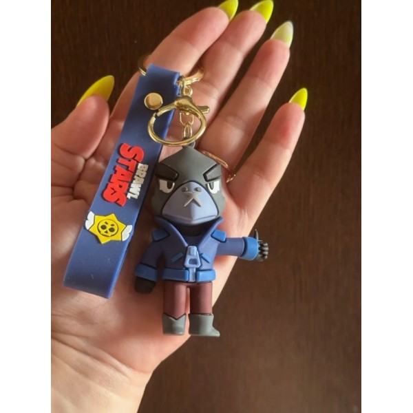Брелок Бравл Старс Brawl Stars Crow ворон фігурка іграшка для ключів, рюкзака, сумки 8,2 см