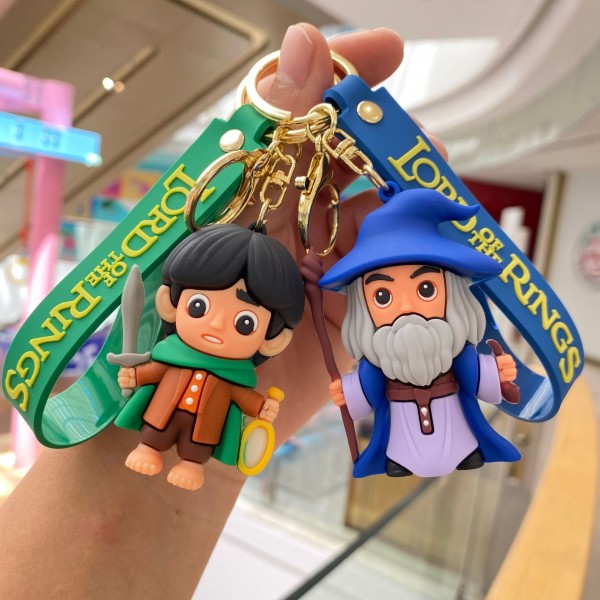 Брелок Властелин колец Фродо Беггинс Frodo Baggins The Lord Of The Rings фигурка игрушка для ключей, рюкзака, сумки 6 см