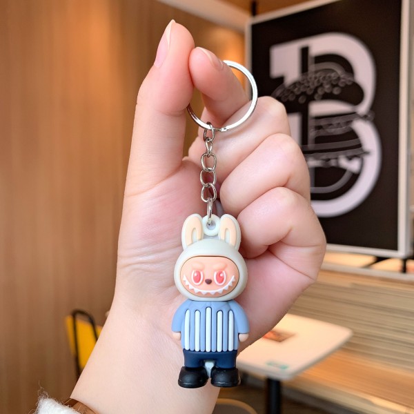 Брелок Лабубу Labubu The Monsters детский на рюкзак, ключи 5,5 см