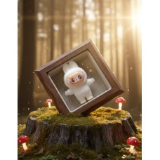 Фігурка Лабубу Labubu The Monsters монстр іграшка дитяча пухнаста біла 4 см