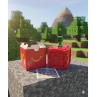 Фігурка Майнкрафт Макдональдс Minecraft McDonald's іграшка Кріпер Creeper