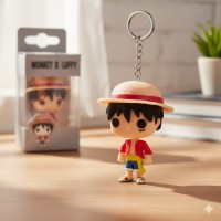 Брелок Ван Пис One piece Луффи Luffy фигурка игрушка для ключей, рюкзака, сумки 5 см