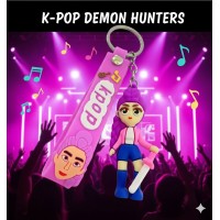 Брелок Кейпоп охотницы на демонов Rumi Руми K-Pop Demon Hunters Huntr/x детский на рюкзак, ключи игрушка 7 см