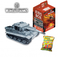 Кідс бокс Світбокс Танки колекція фігурка World of tanks World of tanks жувальний мармелад з натуральним соком