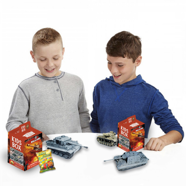 Кідс бокс Світбокс Танки колекція фігурка World of tanks World of tanks жувальний мармелад з натуральним соком