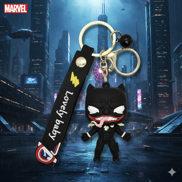 Брелок Веном Venom дитячий на рюкзак, ключі іграшка антистрес 6 см