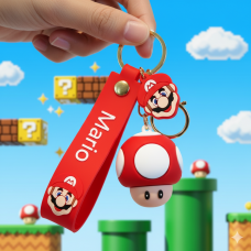 Супер Марио Super Mario Тоад Toad детский брелок на рюкзак, ключи