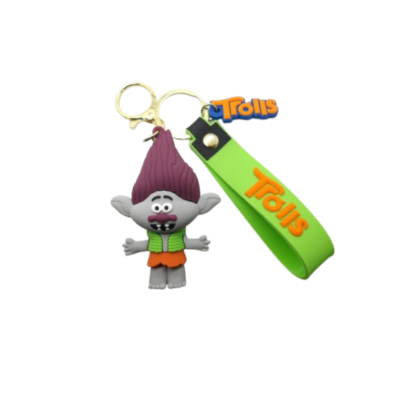 Брелок Тролі Бранч Trolls Branch фігурка іграшка для ключів, рюкзака, сумки 7,5 см