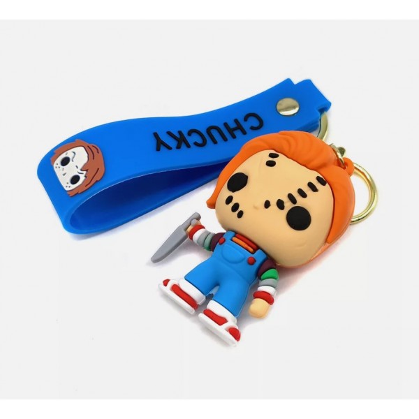 Брелок Чакі Chucky Horror Childs Play Дитяча гра фігурка іграшка для ключів, рюкзака, сумки 6,3 см