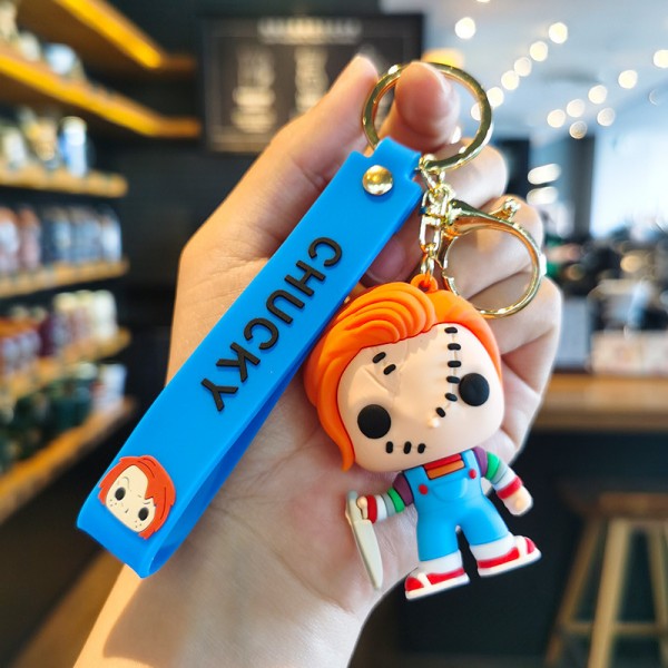 Брелок Чакі Chucky Horror Childs Play Дитяча гра фігурка іграшка для ключів, рюкзака, сумки 6,3 см