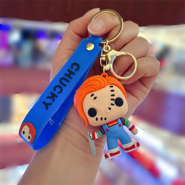 Брелок Чакі Chucky Horror Childs Play Дитяча гра фігурка іграшка для ключів, рюкзака, сумки 6,3 см