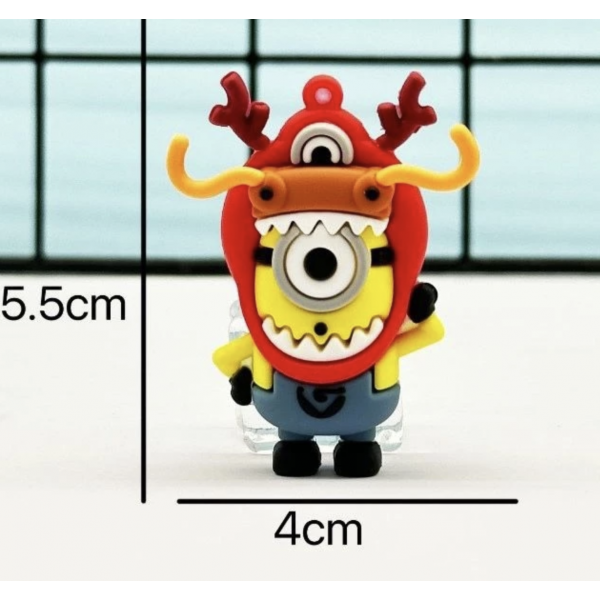 Брелок Міньйон Гадкий Я Minion фігурка іграшка для ключів, рюкзака, сумки 5,5 см