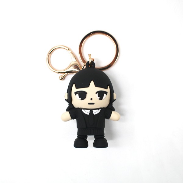 Брелок Венздей Аддамс Wednesday Addams фігурка іграшка для ключів, рюкзака, сумки 6 см