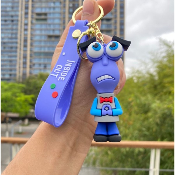 Брелок Страх з мультфільму "Головоломка" Думками навиворіт Inside Out брелок на ключі, на сумку 7,8см